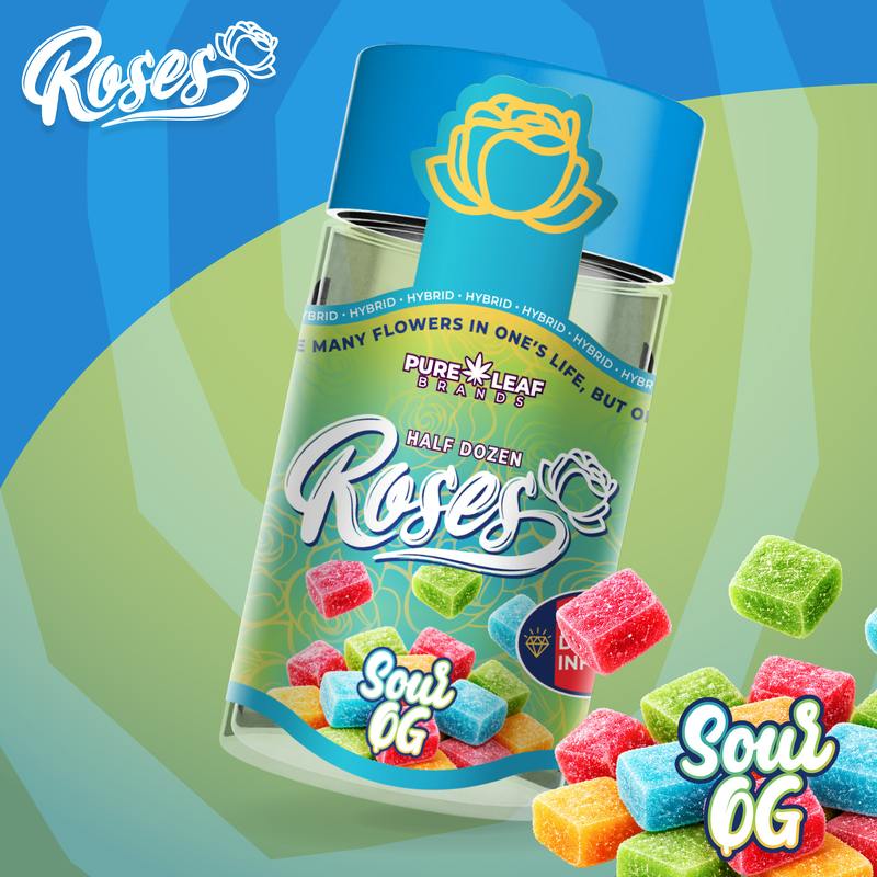 Sour OG | LQD Infused Minis | 0.6g each | 6pk by Roses