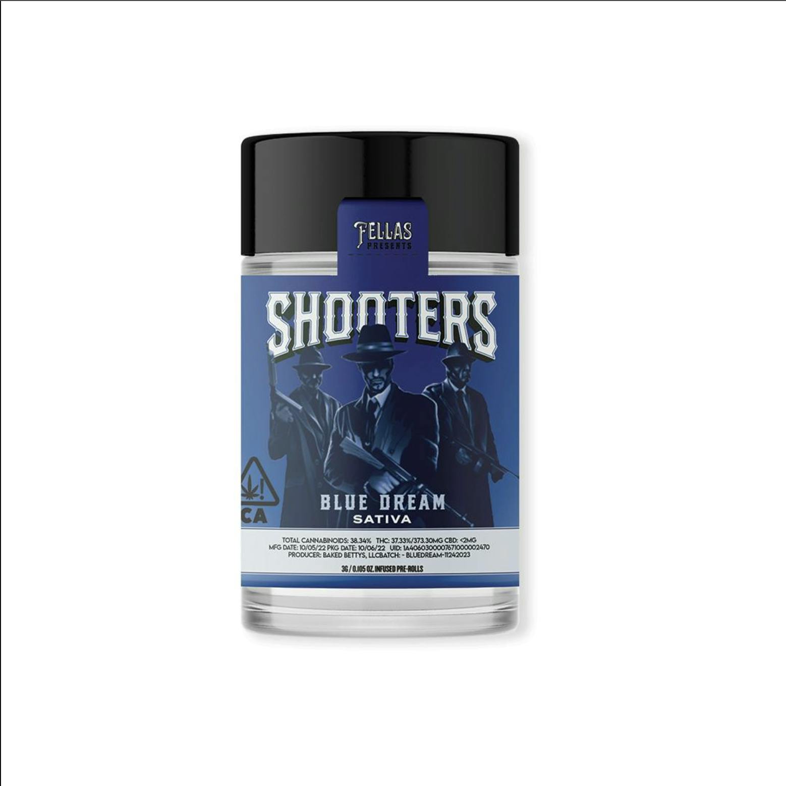 THE SYNDICATE | FELLAS SHOOTERS INFUSED BABY 5pk - Blue Dream by The Syndicate