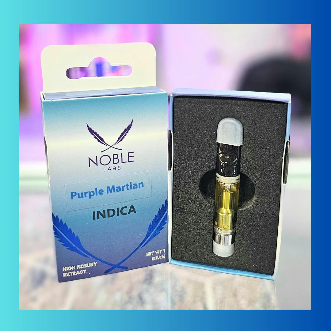 Noble Labs - Full Spectrum Terpene Carts 1g | Purple Martian by Noble Labs