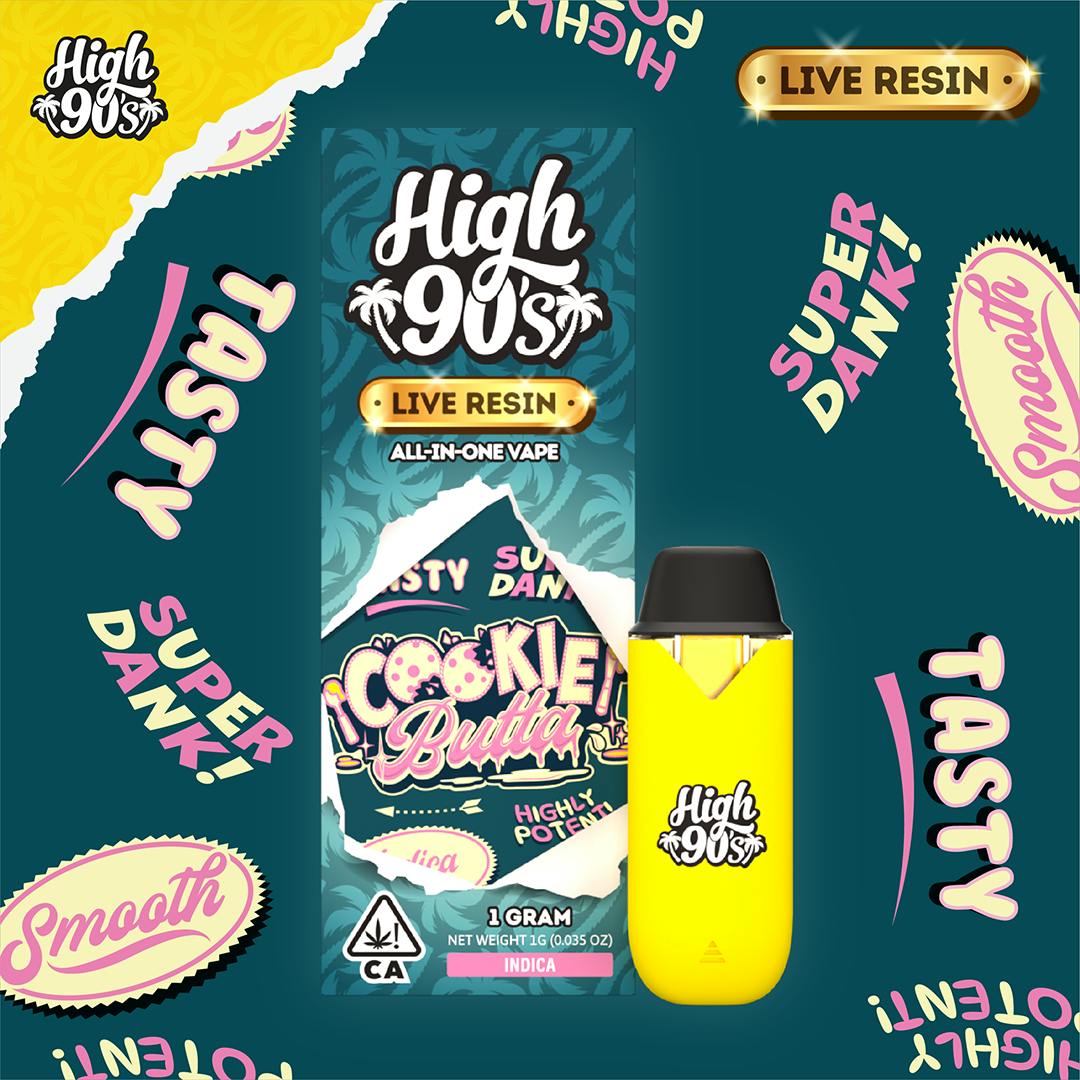 HIGH 90s: Cookie Butta