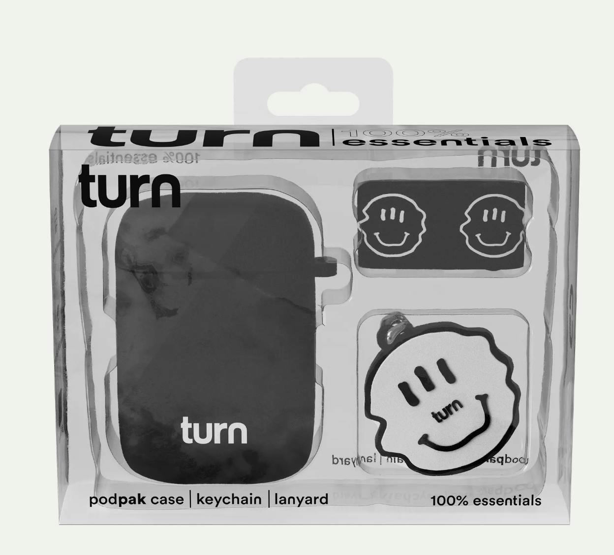 Smiley Black 100% Essentials Kit | Storage by turn