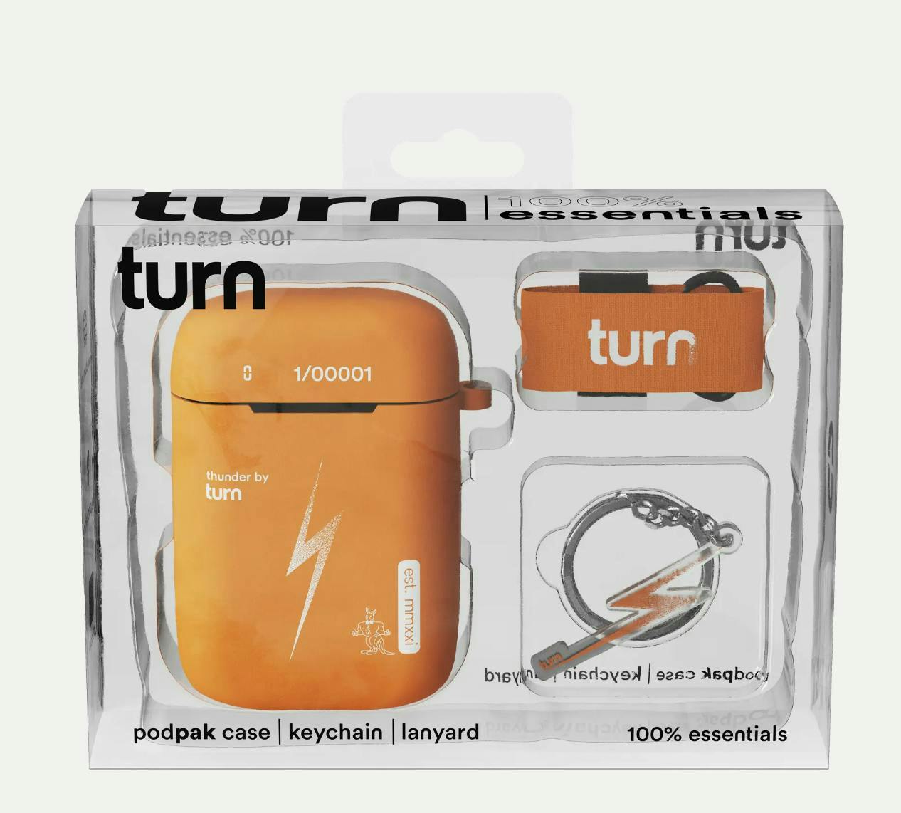 Thunder TDU Orange 100% Essentials Kit | Storage