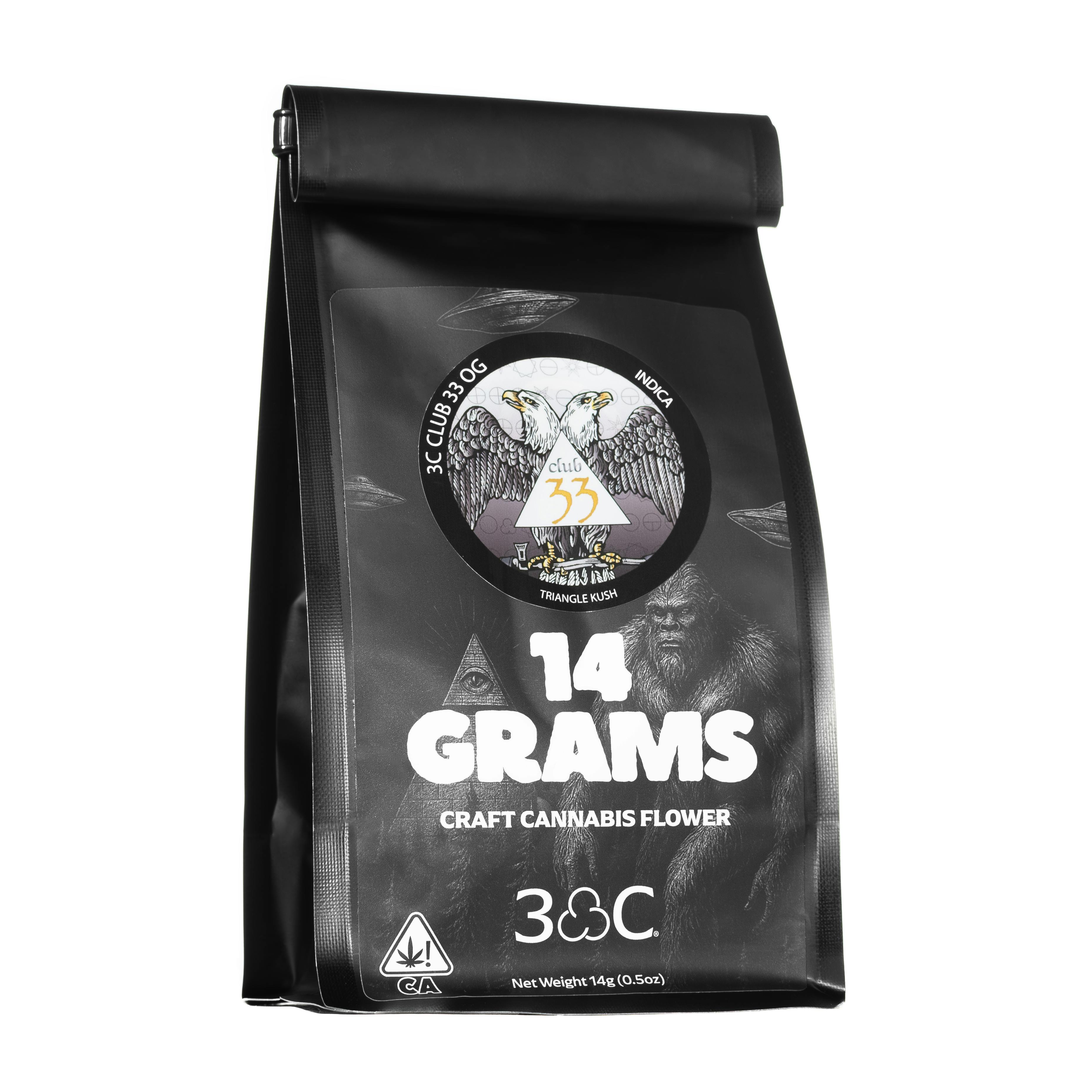 3C | Club 33 OG | 14 Gram Bag