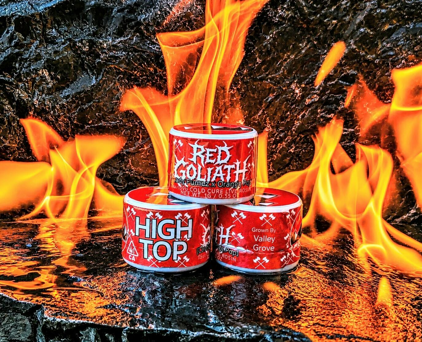 Red Goliath | Solventless | Live Rosin | 1g