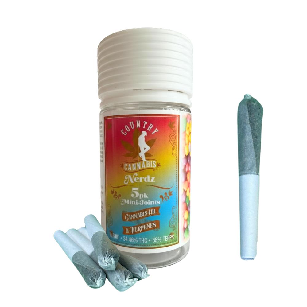 Nerdz | Mini Infused Pre-Roll | 2G | 5pk