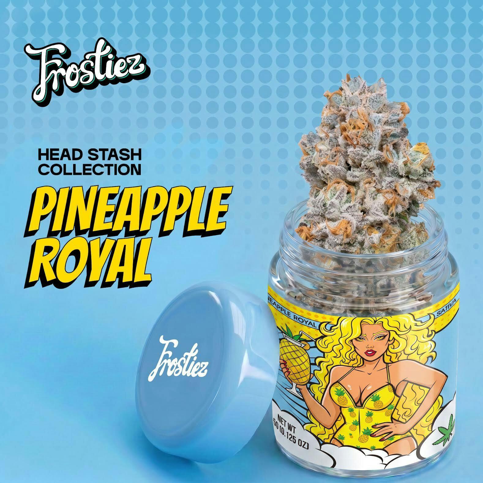 Frostiez: Pineapple Royal - Headstash Collection Jar
