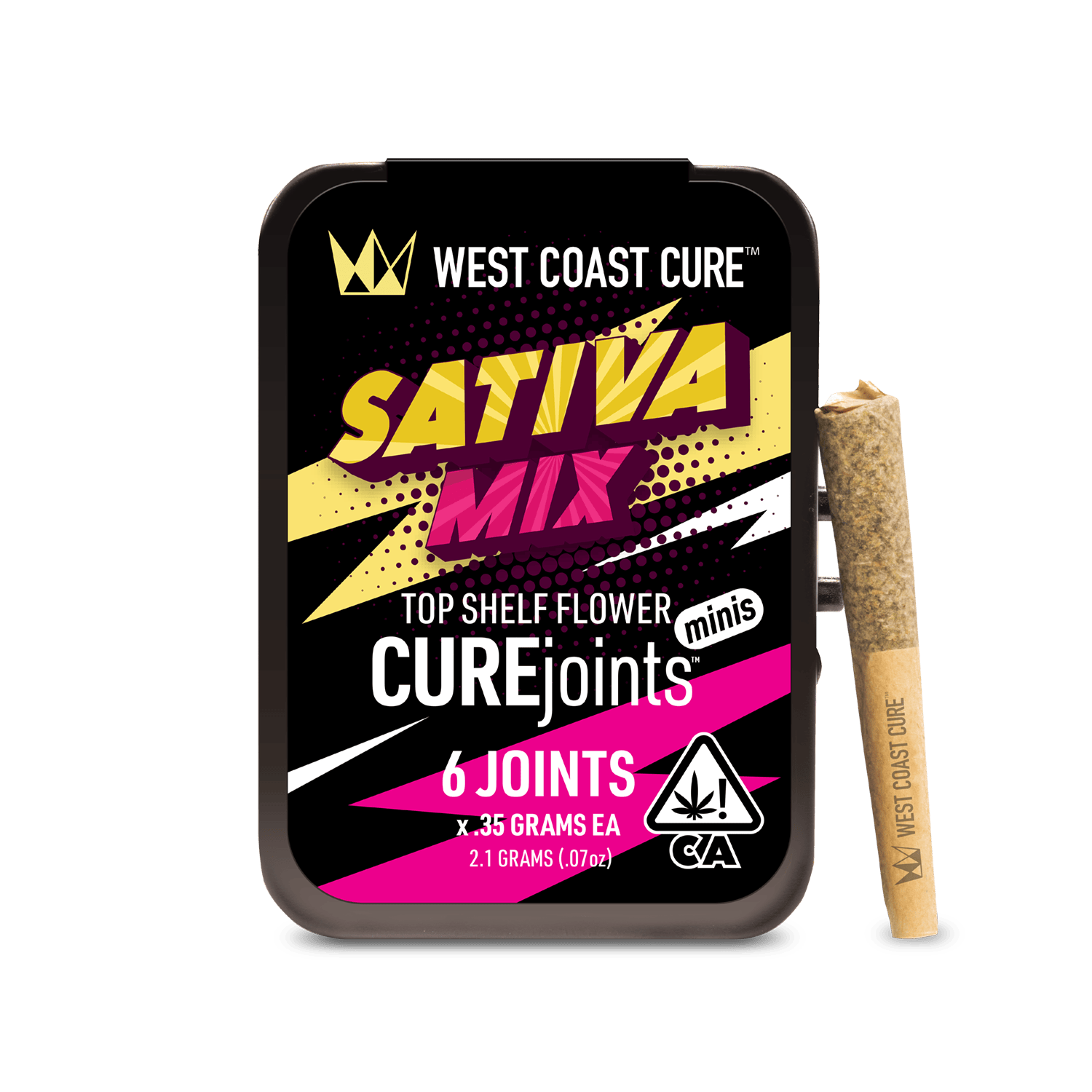 West Coast Cure | Sativa Mix | Minis | 0.35g each | 2.1g