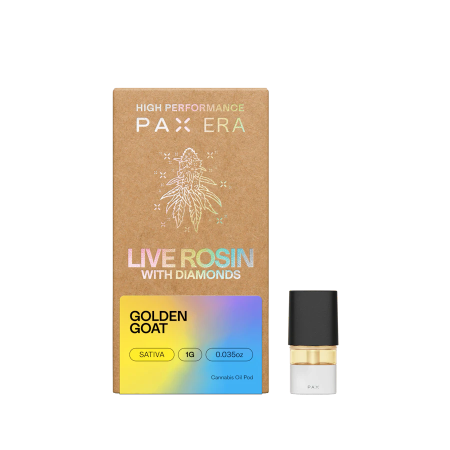 Golden Goat LTO | Live Rosin Diamond Pod | 1g — pods listed on the Herbs 4 You menu