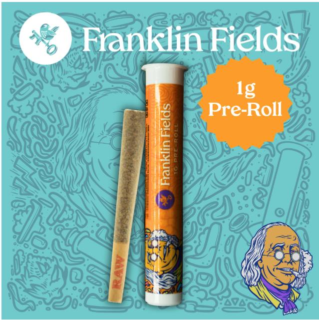 Franklin Fields Sherbz Pre Roll 1g by Franklin Fields