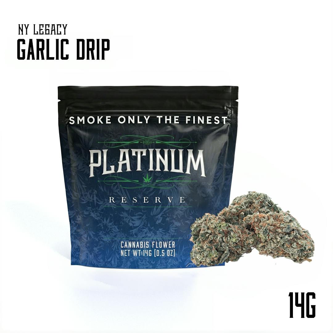 Platinum Reserve I Garlic Drip I Big Buds I 14g by Platinum Reserve