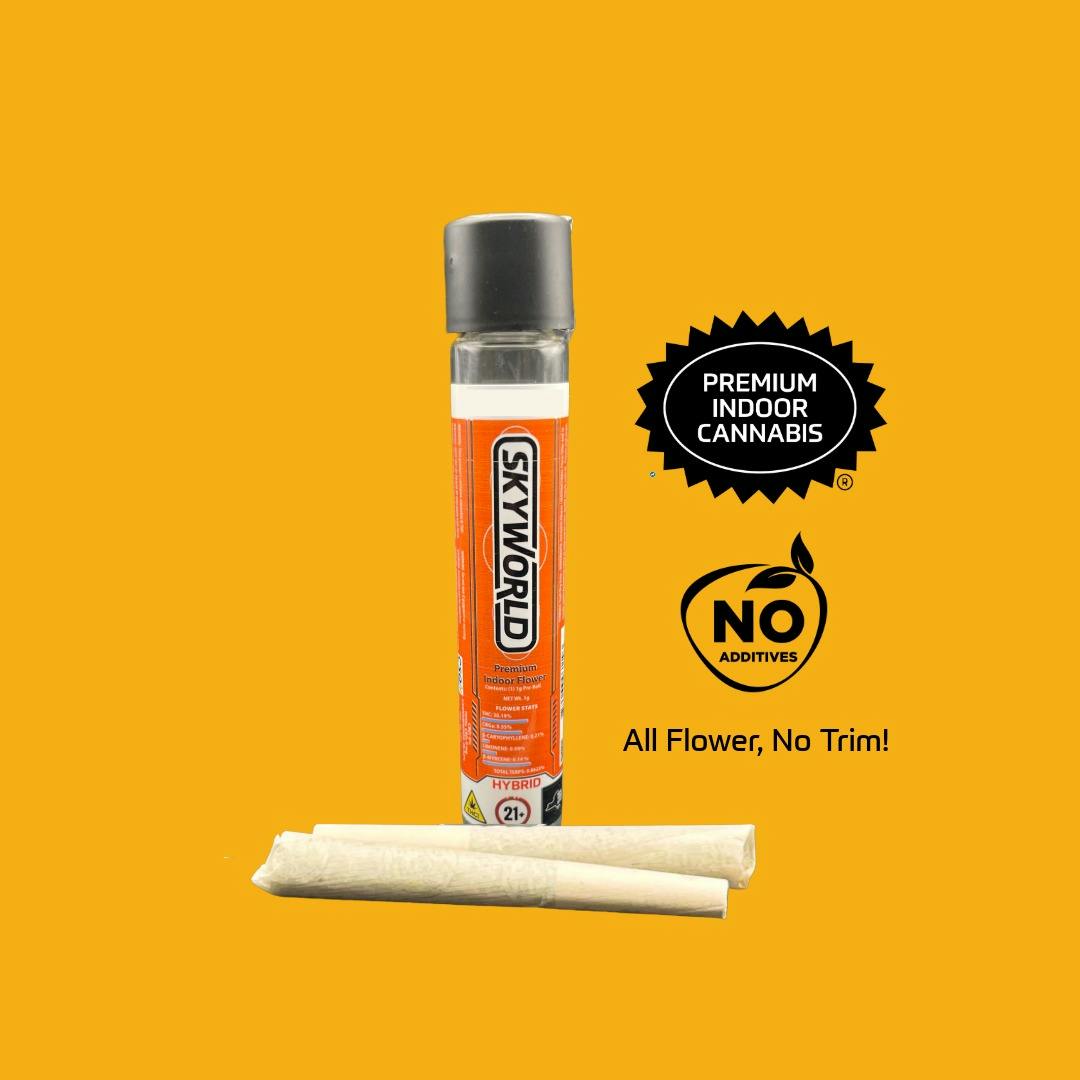 Skyworld | Pre-roll | Flame Burger | 0.5g (2pk)