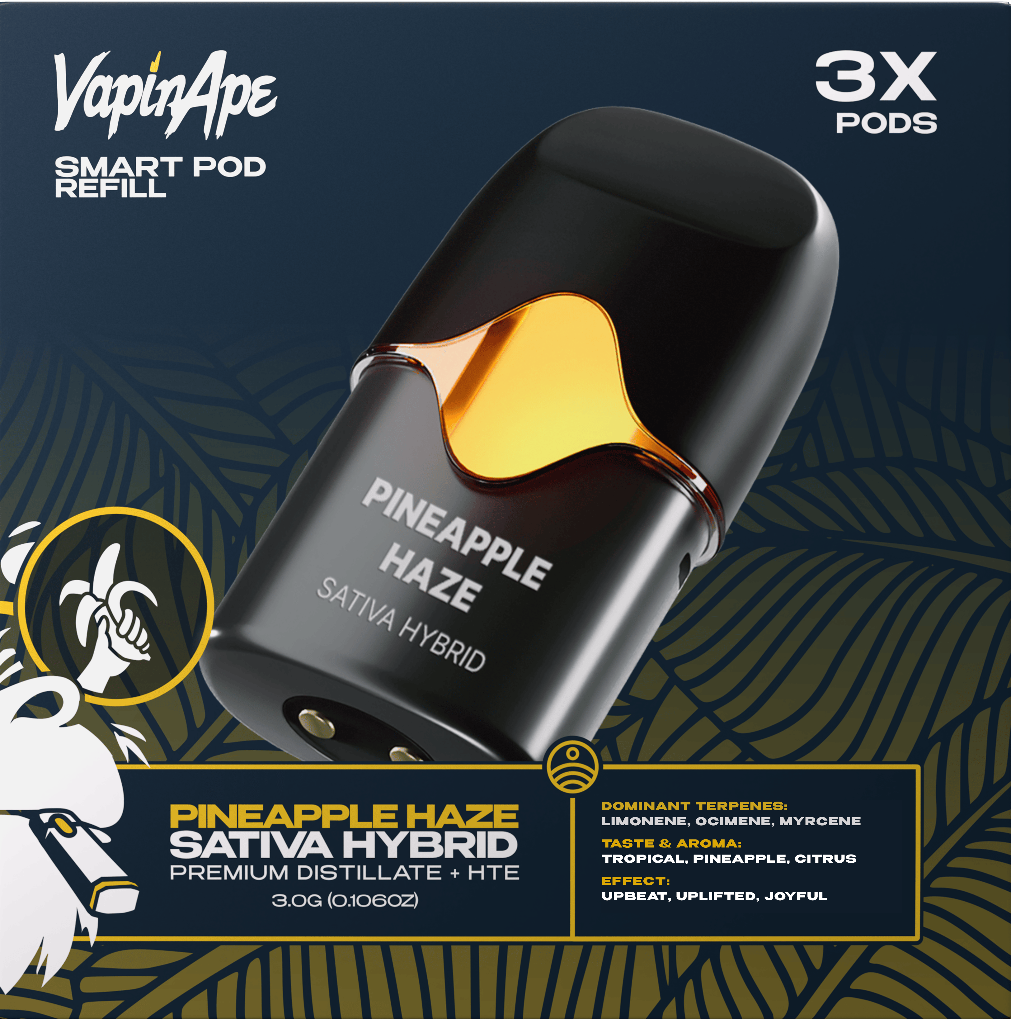 Pineapple Haze | Smart Pods | 1g each | 3pk
