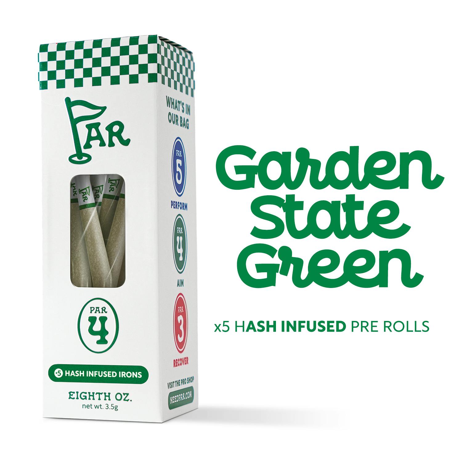 Irons 5 Garden State Green