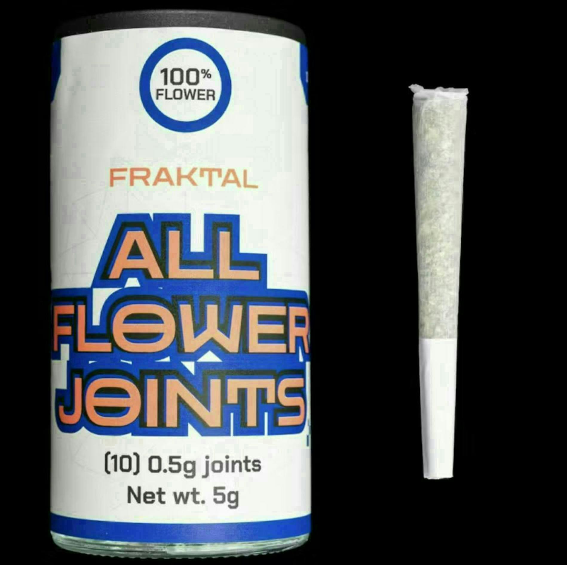FRAKTAL | All-Flower Joints | 0.5g each | 10pk by Indico