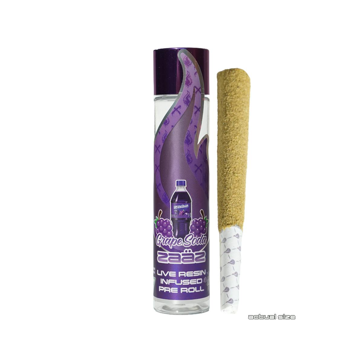 grape soda | infused joint | 1.2g by zaaz