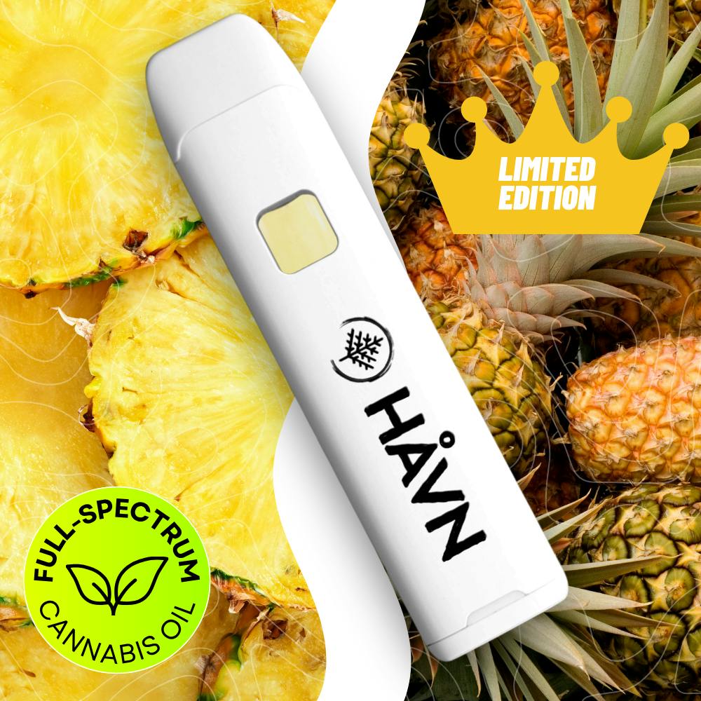 Pineapple Crown (Limited Edition) | Full Spectrum Disposable | 1g by HAVN
