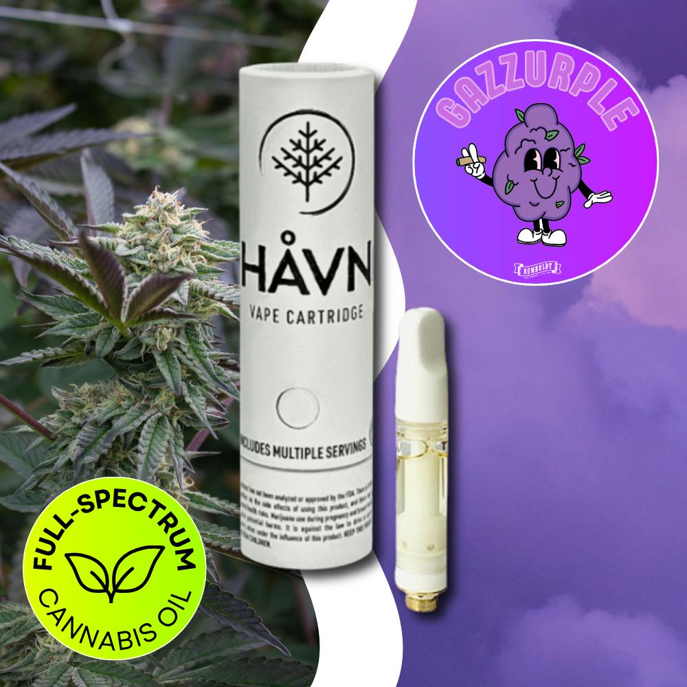 Gazzurple | Full Spectrum Cartridge | 1g at Pioneer Valley Trading Company Southwick