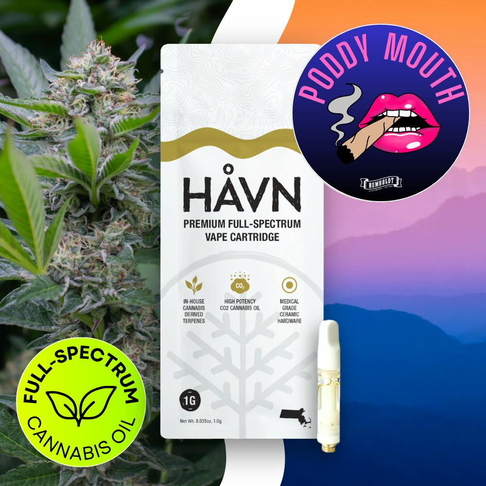 Poddy Mouth | Full Spectrum Cartridge | 1g at Pioneer Valley Trading Company Southwick