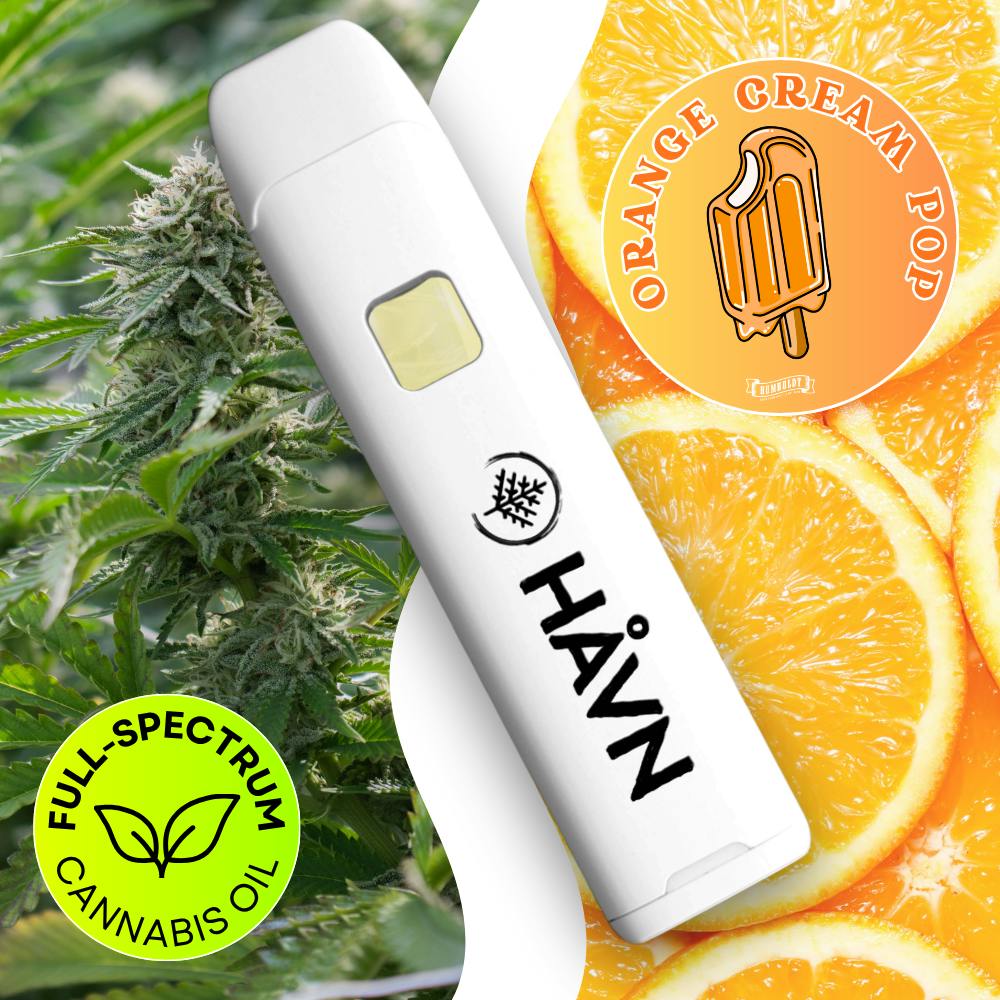 Orange Cream Pop | Full Spectrum Disposable | 1g by HAVN