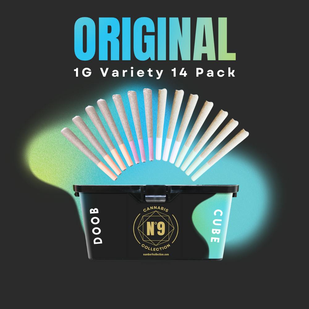 Doob Cube Original Variety Pack | Joints | 1g each | 28pk by No. 9