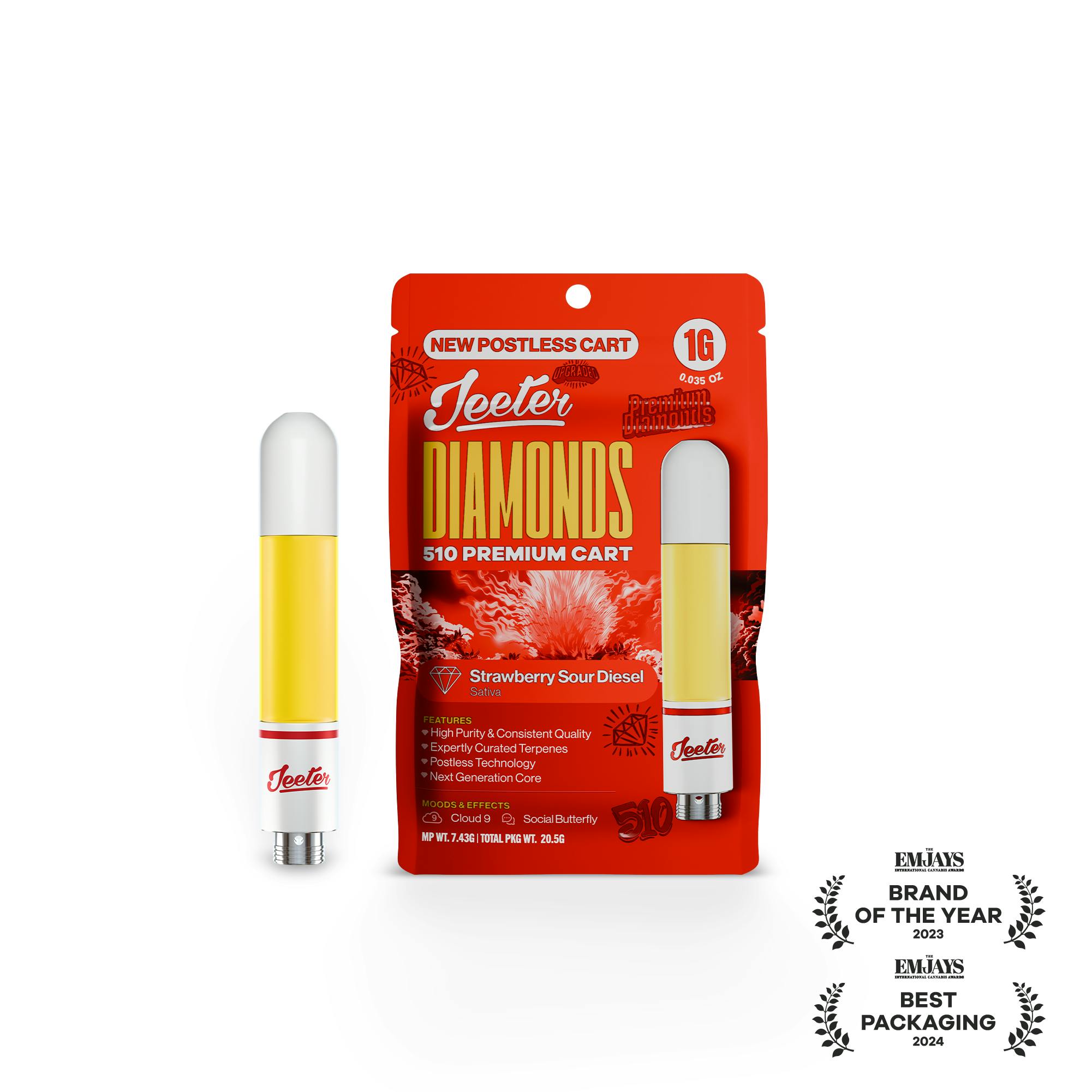 Jeeter: Strawberry Sour Diesel