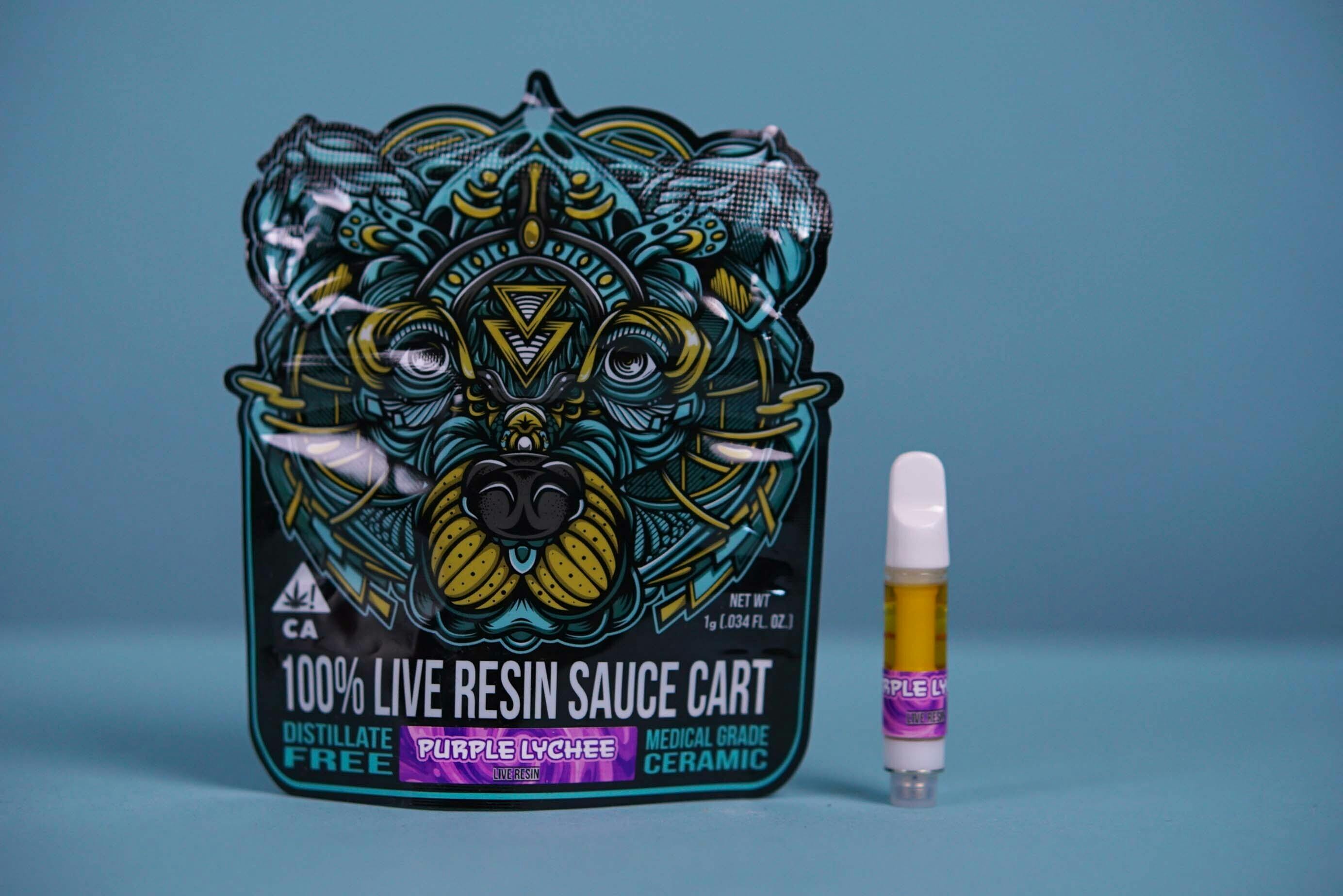Bear Labs: Purple Lychee - 510 Threaded