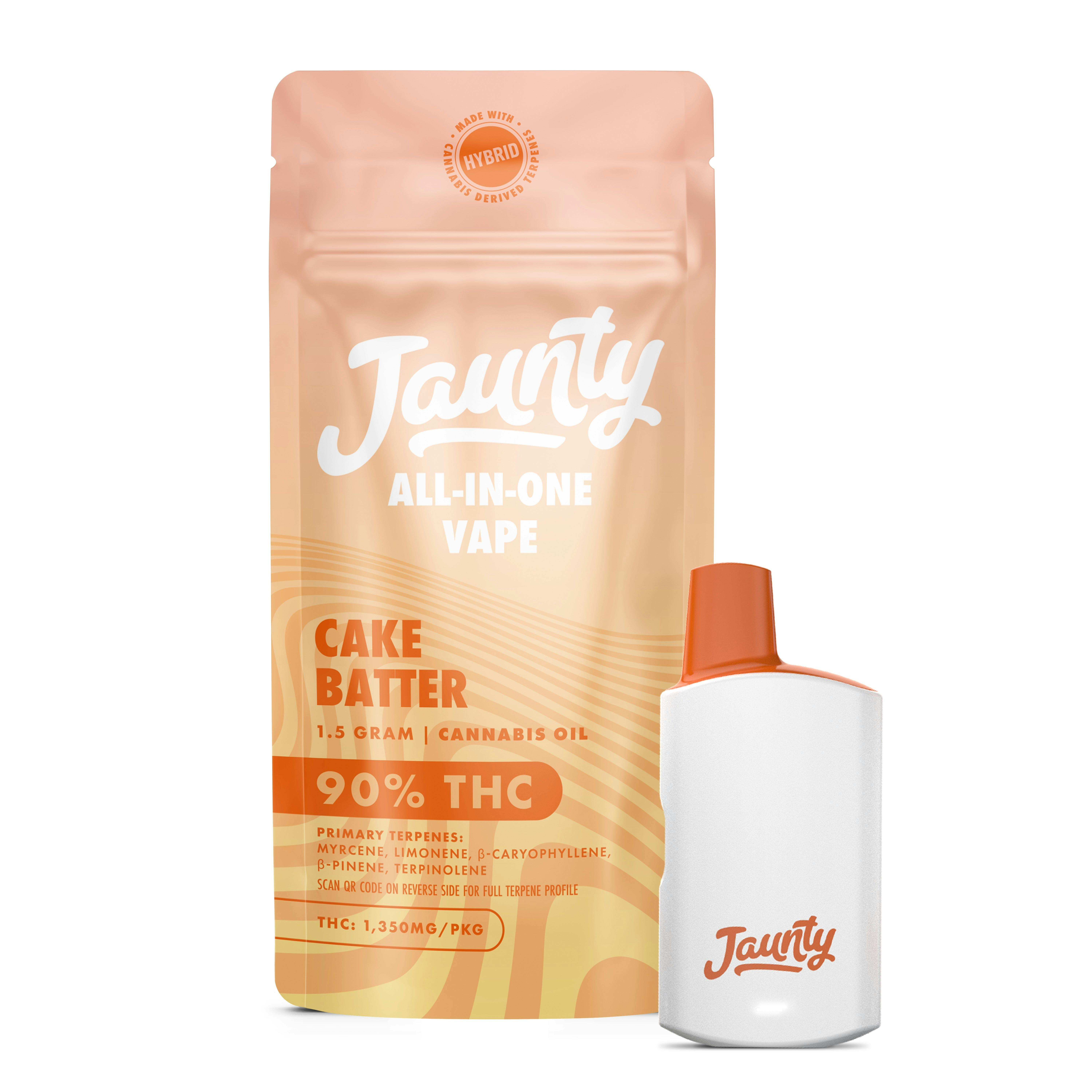 Cake Batter | AIO Palm | Hybrid | 1.5g by Jaunty