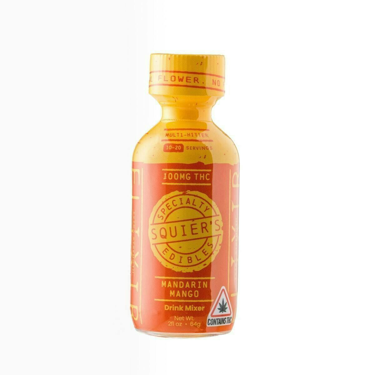 Mandarin Mango | Mix-ins | 100mg | 2fl oz by Squier's Specialty Edibles