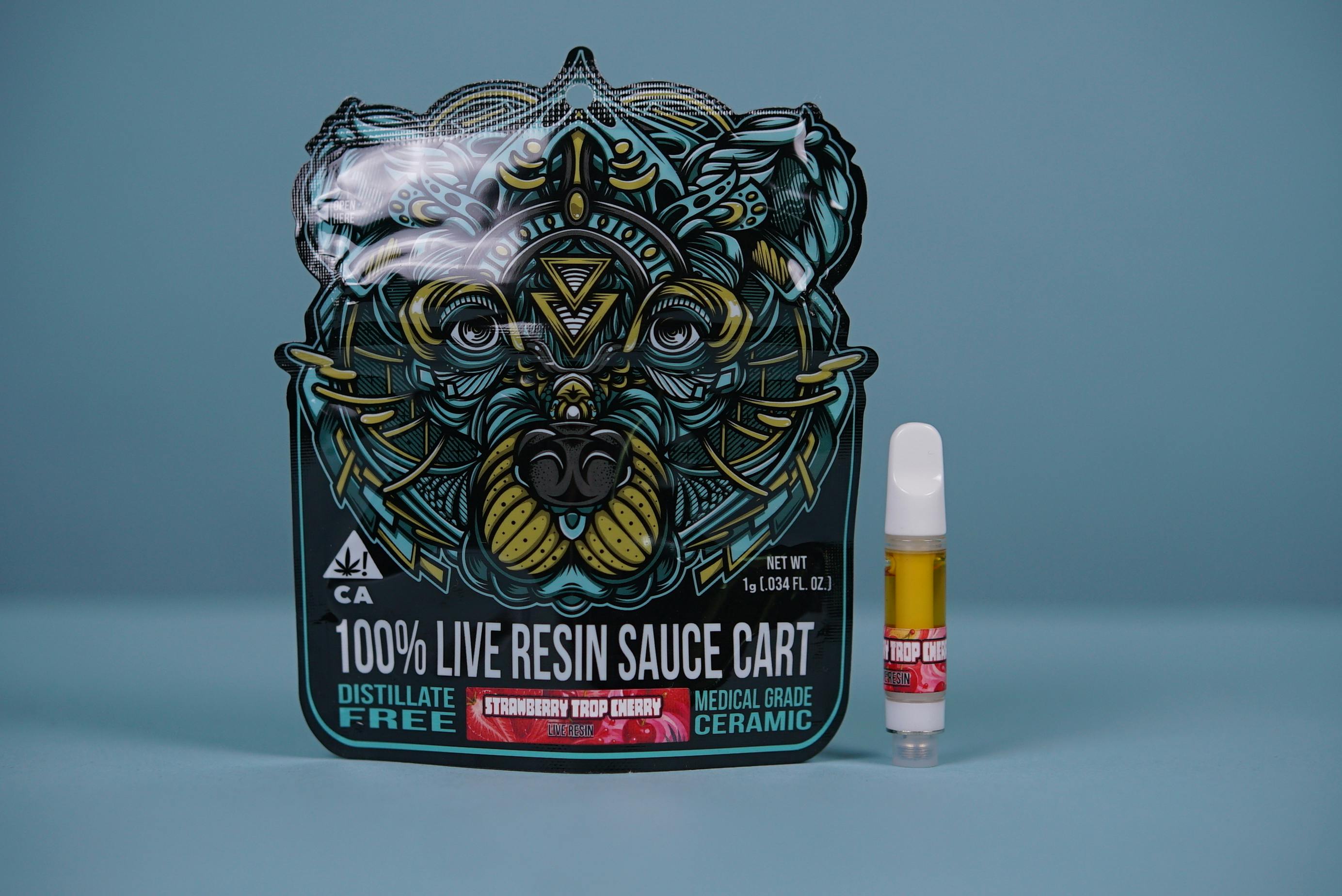 Bear Labs: Strawberry Trop Cherry - 510 Threaded