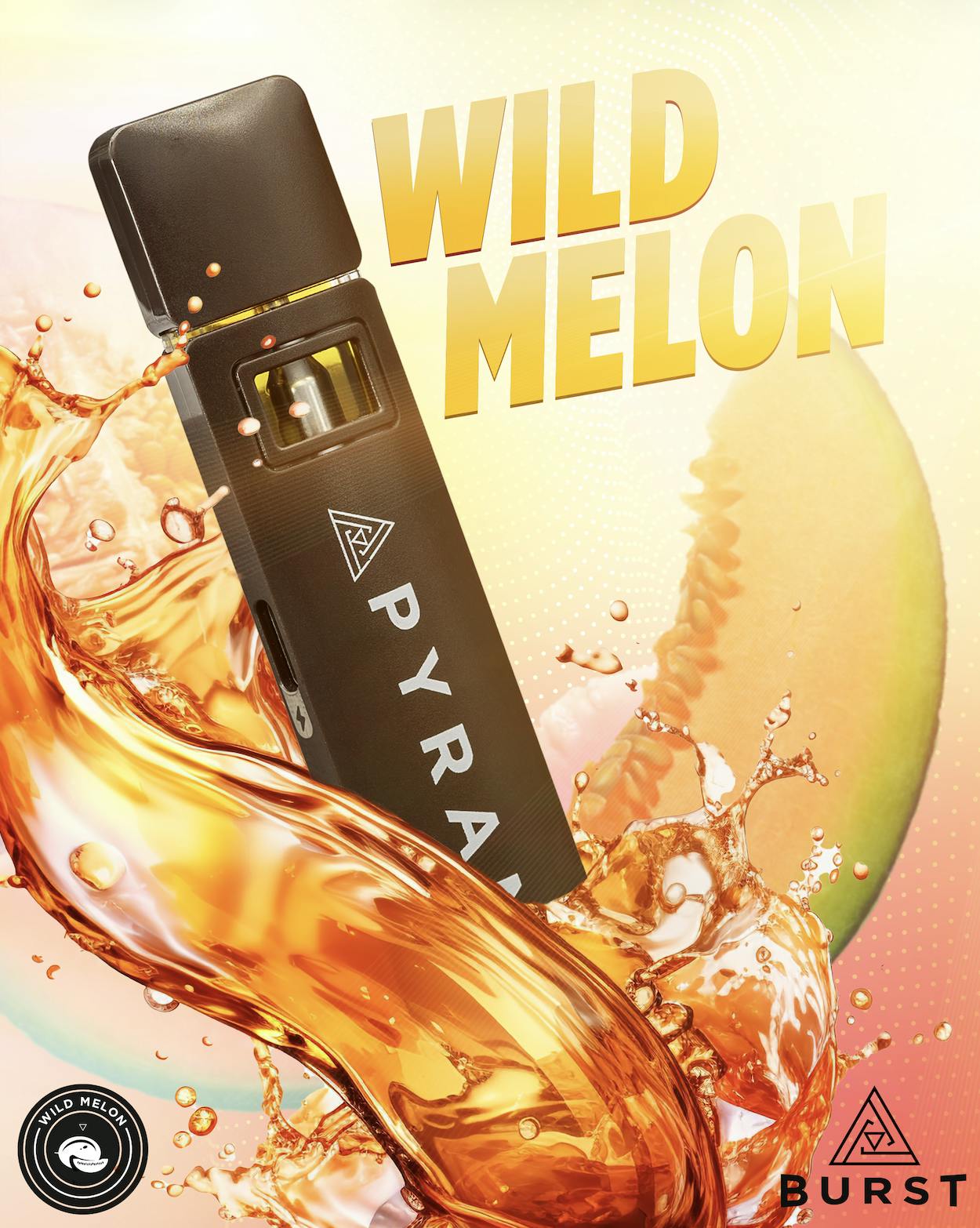 Wild Melon | Burst Disposable | 2g by Pyramid