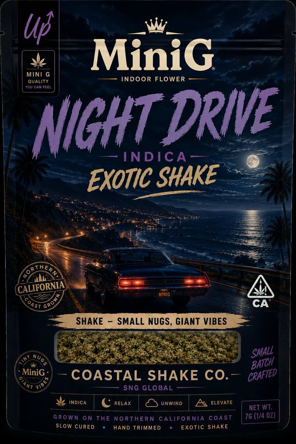 Night Drive | Exotic Indica Shake | 7g