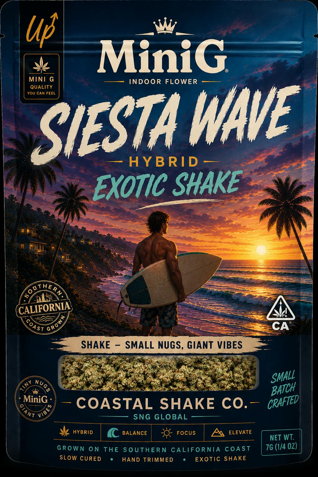 Siesta Wave | Exotic Hybrid Shake | 7g