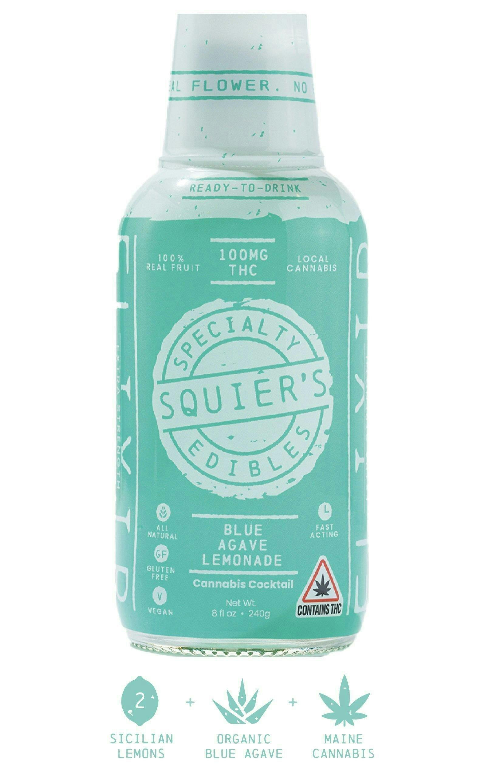 Blue Agave Lemonade Lemon Citrus | Non-carbonated | 8.97mg