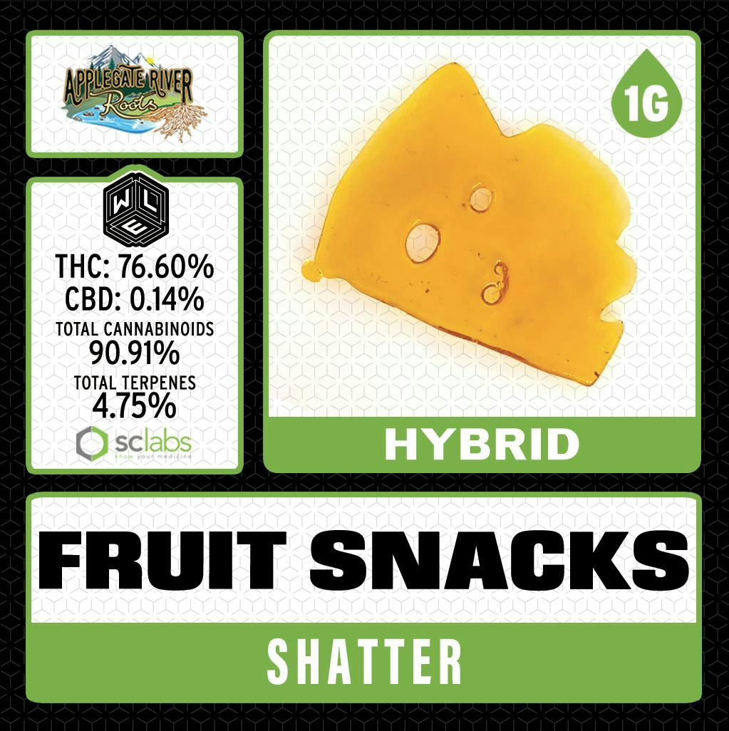 Fruit Snacks | Shatter | 1g by White Label Extracts