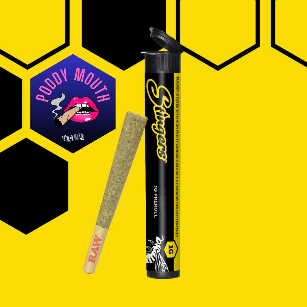 Poddy Mouth | Infused Joint | 1g by Stingers - Brand