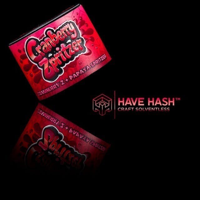 Have Hash: Cranberry Zpritzer