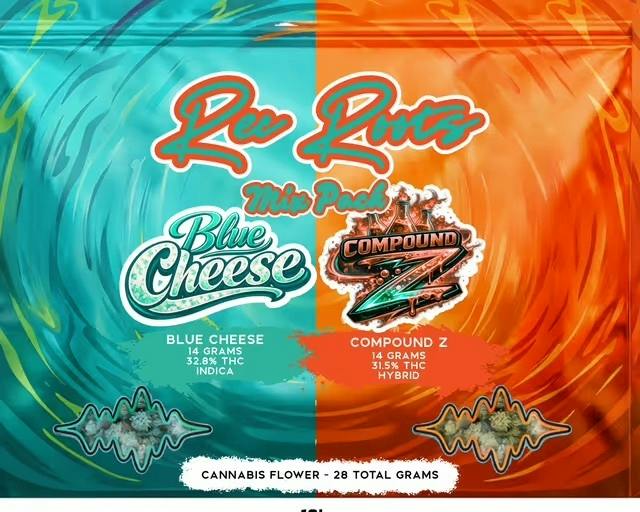 Blue Cheese + Compound Z | Big Buds | 14g ea | 2pk by Rec Roots