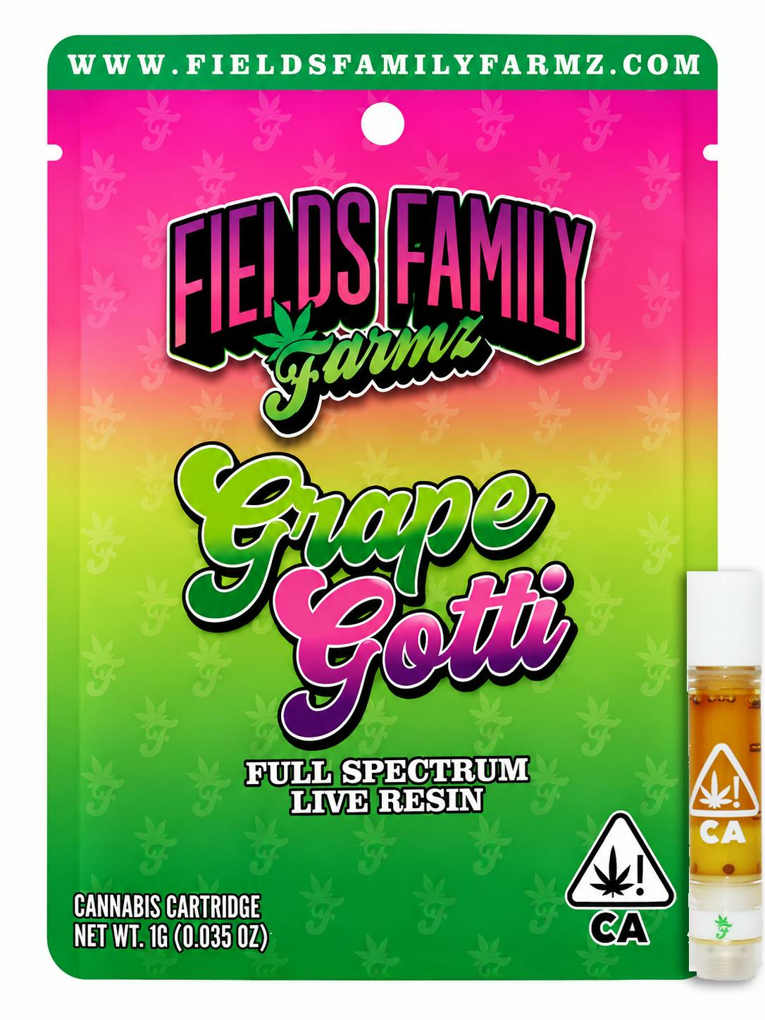 Fields Family Farmz: Grape Gotti Carteridge