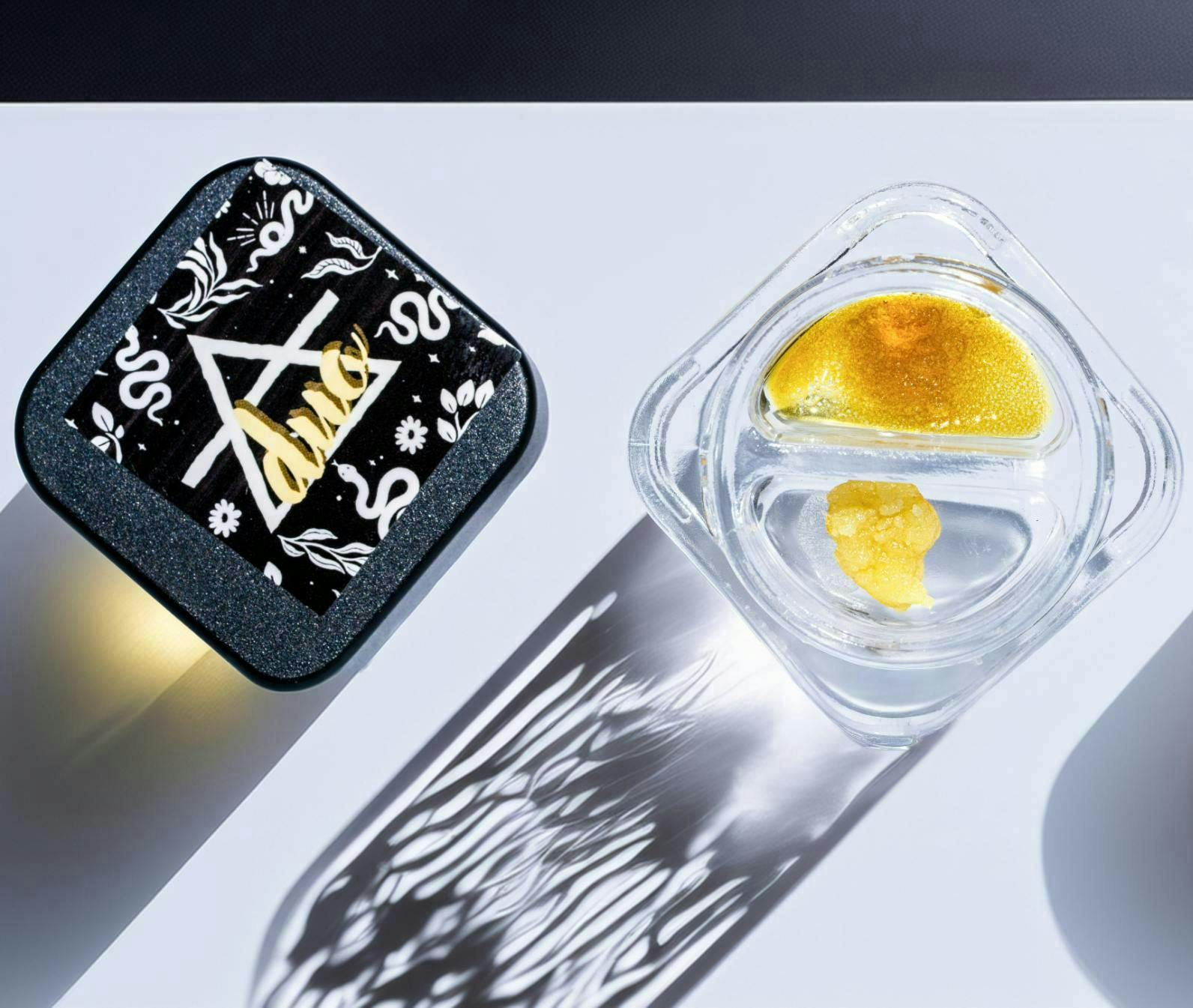 DUO Resin/Rosin | Boss Lady Live Rosin + Maryland Mantis Live Resin | 1g by Eden Solventless