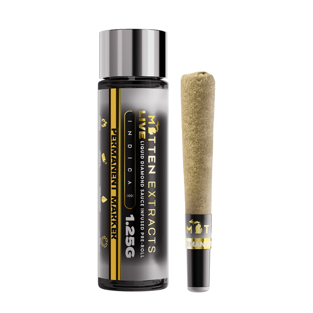 Mitten Extracts | Permanent Marker | Live Sauce Infused Joint | 1.25g