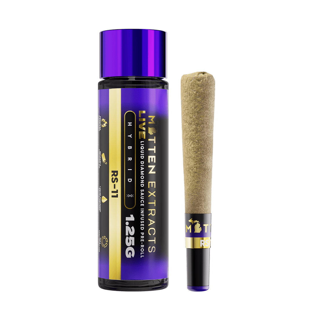 Mitten Extracts | RS-11 | Live Sauce Infused Joint | 1.25g