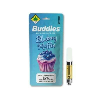 Blueberry Muffin | Cartridge | 1g by Buddies Brand