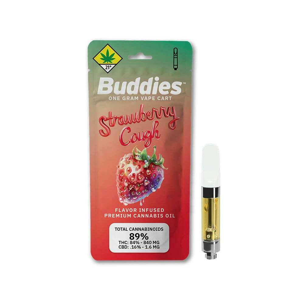 Strawberry Cough | Cartridge | 1g by Buddies Brand