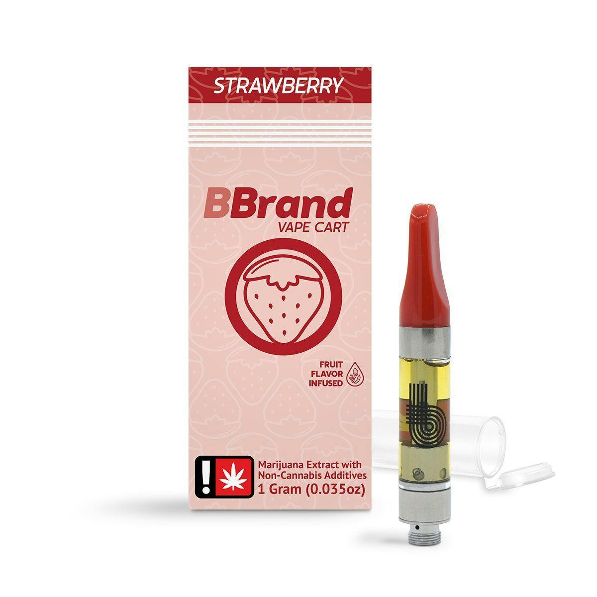 Buddies Brand: Strawberry - Cartridge - 1g
