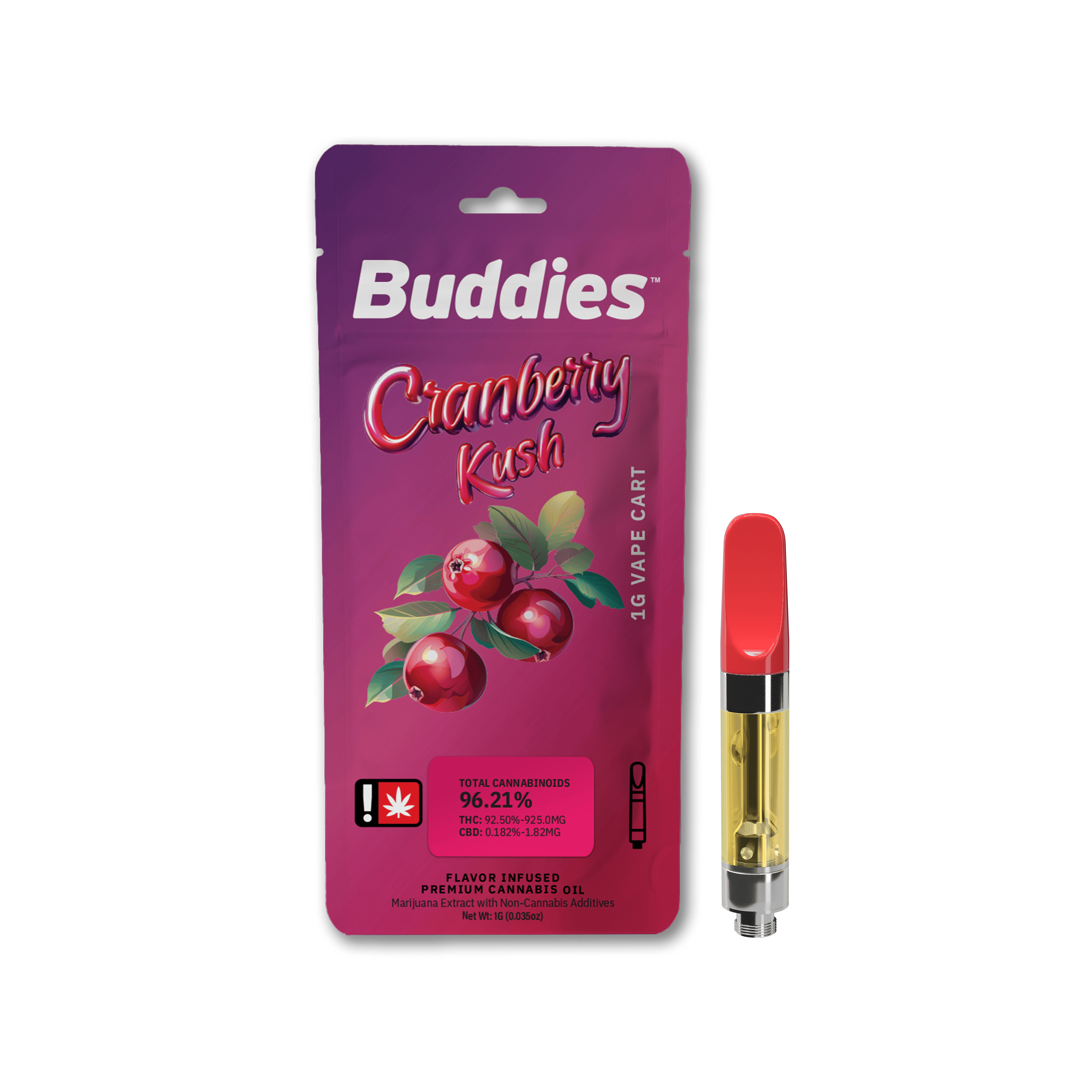 Buddies Brand: Cranberry Kush