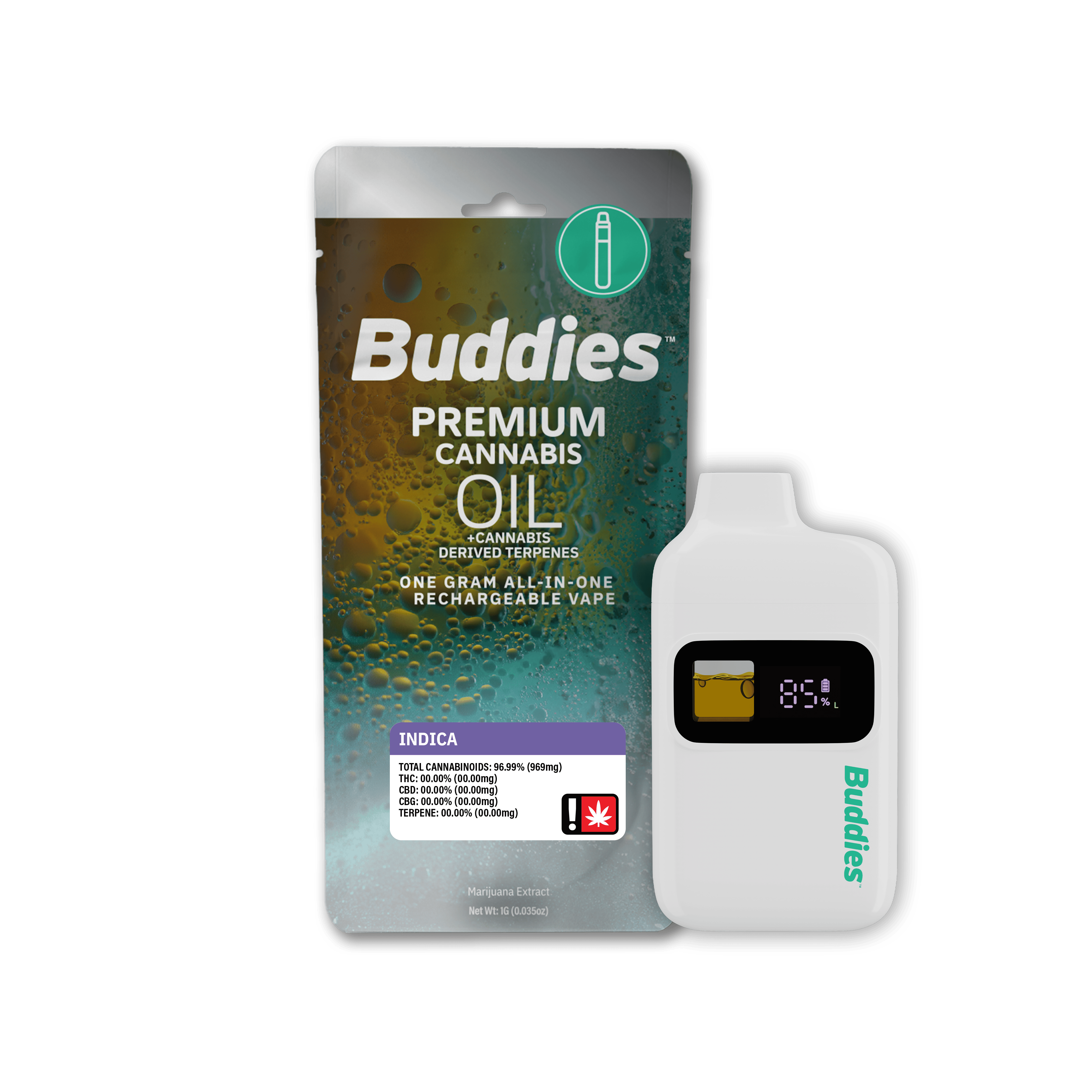 Buddies Brand: Blue Raspberry Snow Cone