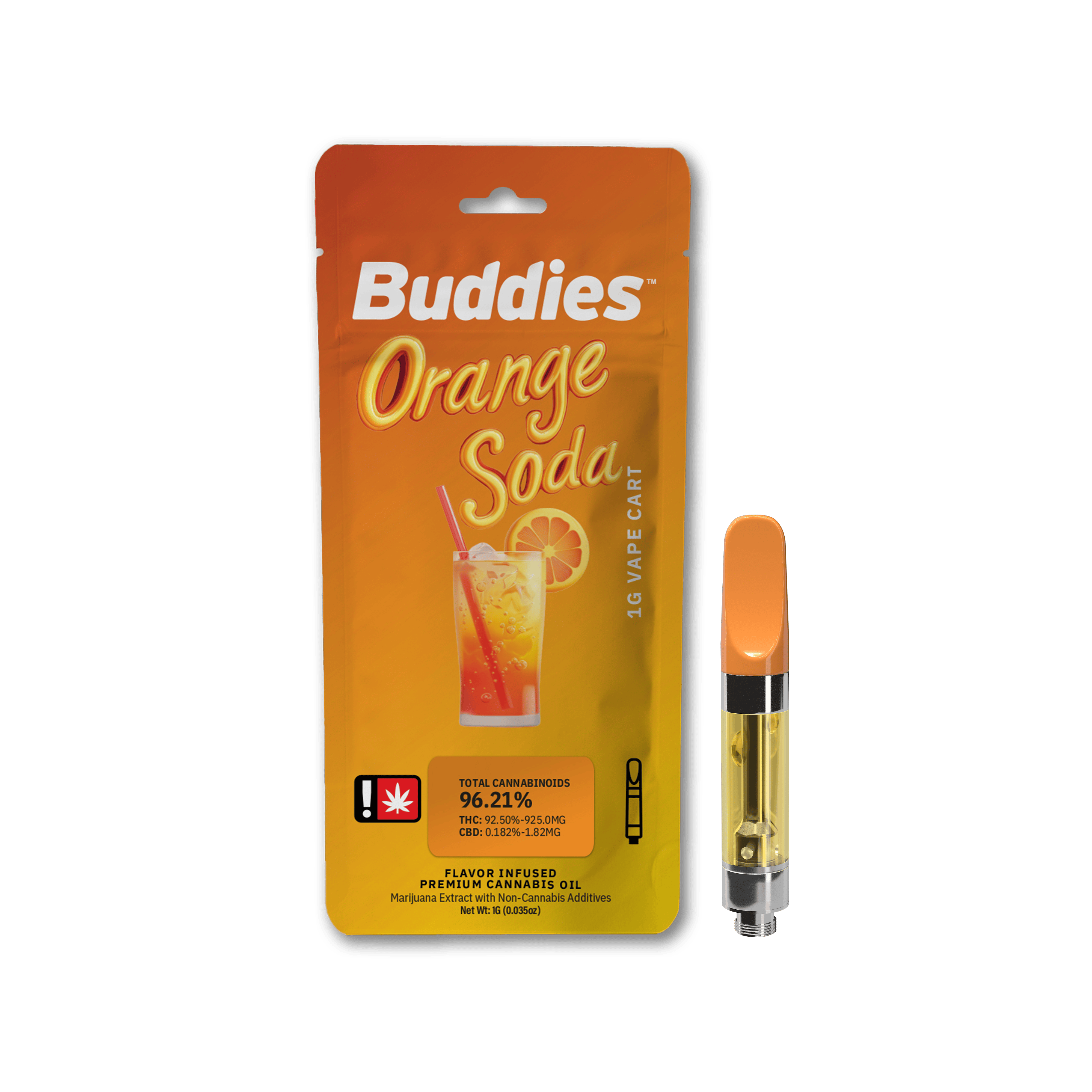 Buddies Brand: Orange Soda