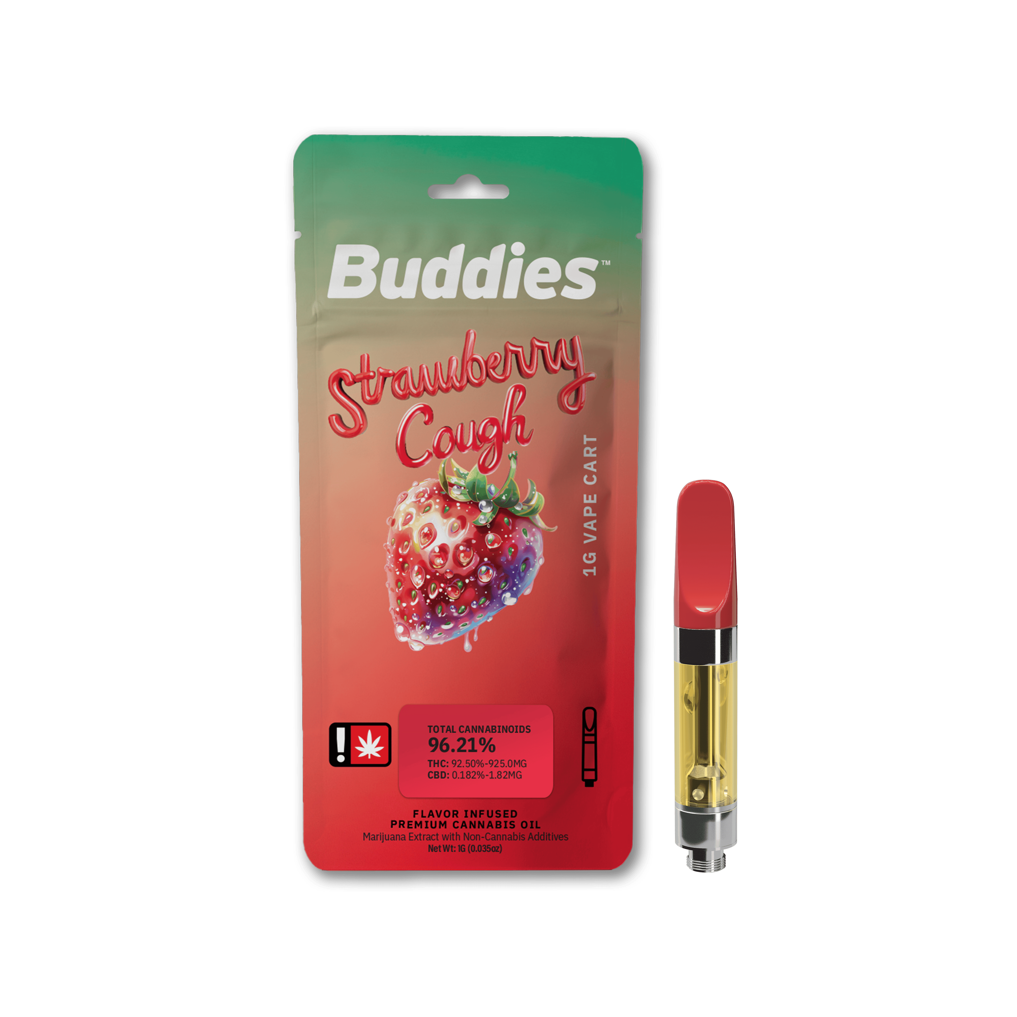 Buddies Brand: Strawberry Cough