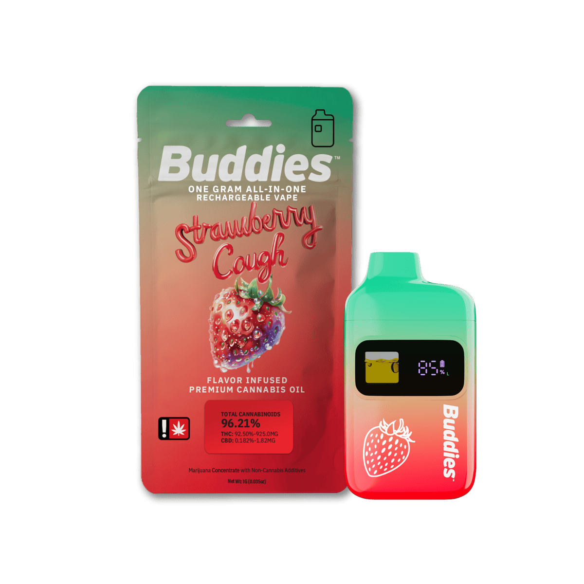 Buddies Brand: Strawberry Cough