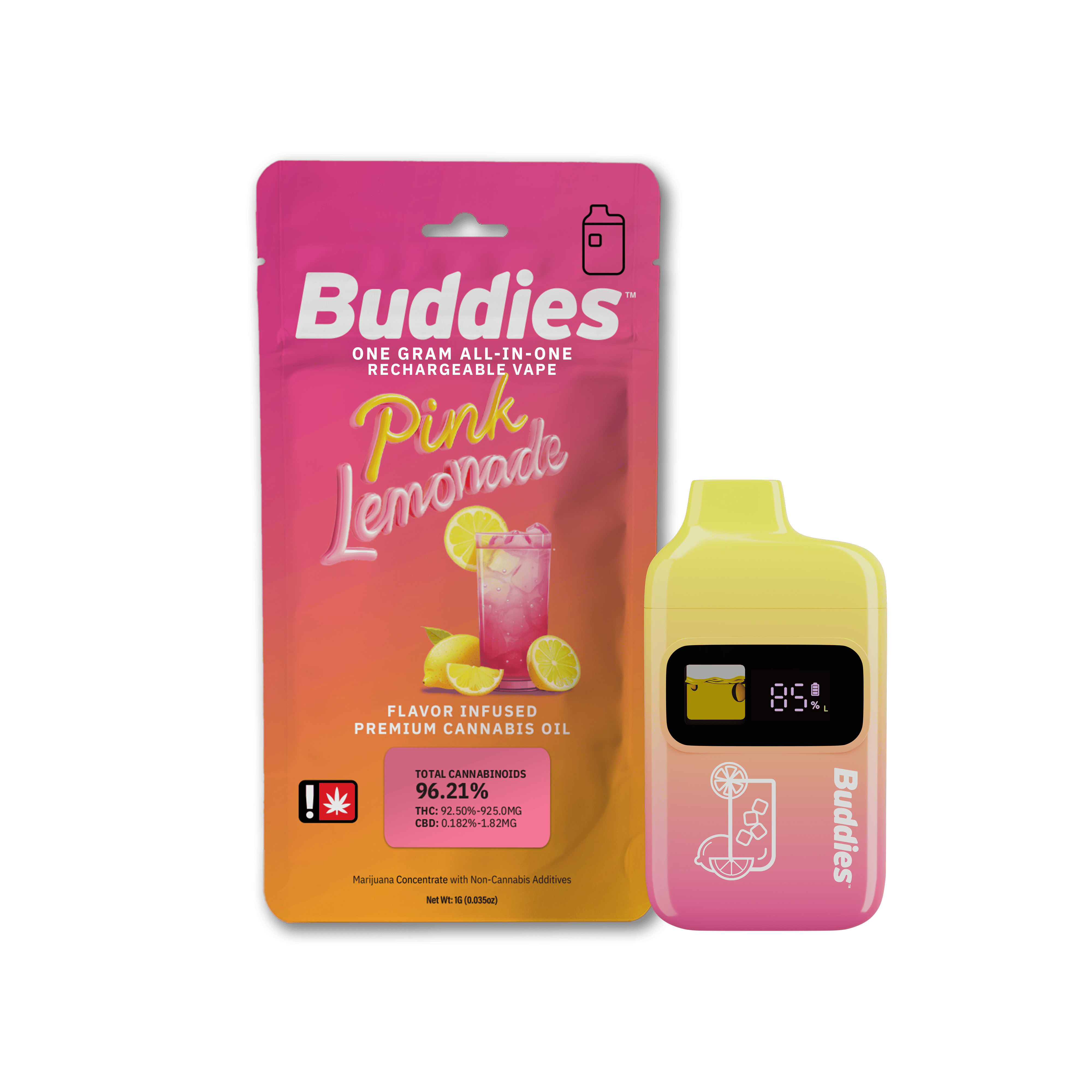 Buddies Brand: Pink Lemonade